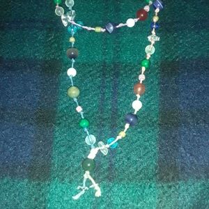 Half 57 bead mala necklace